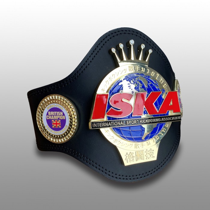 ISKA SEMI PRO KICKBOXING NATIONAL TITLE BELT